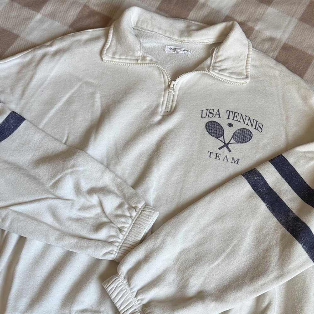 Grayson Threads Cropped Quarter Zip